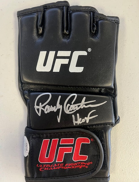 Randy Couture Signed UFC Glove with JSA COA