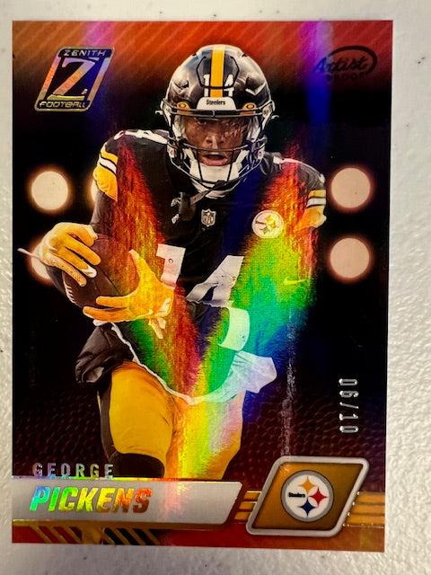 Pittsburgh Steelers George Pickens Zenith Football Card #84