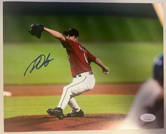 Houston Astros Roy Oswalt Signed 8x10 with JSA COA