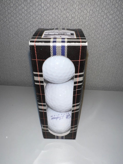 Ascot and Taylor 3 St Andrew's Titanium Golf Balls