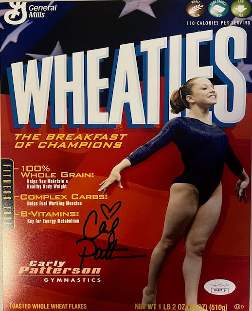 American Gymnast Carly Patterson Signed 8x10 with JSA COA