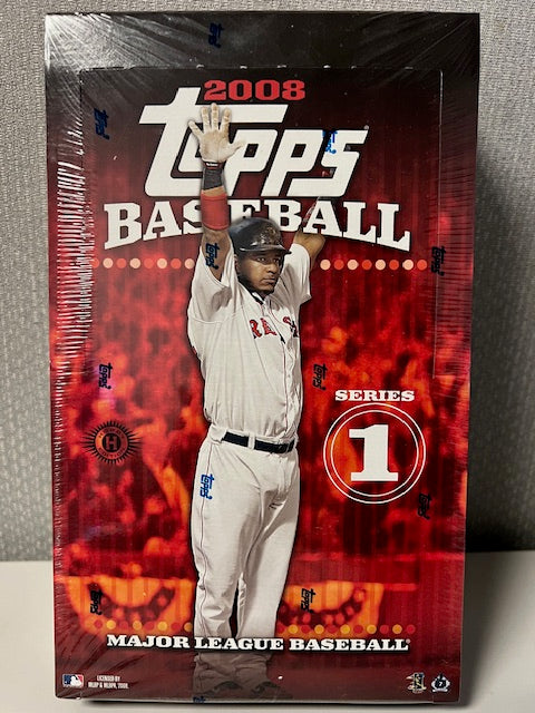 2008 Topps Baseball Series 1 Major League Baseball Trading Cards (36 Packs-10 Cards Per Pack)