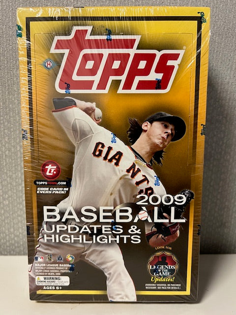 2009 Topps Baseball Updates & Highlights Trading Cards (36 Packs-10 Cards per Pack)