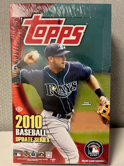 2010 Topps Baseball Update Series MLB Trading Cards (36 Packs-10 Cards)