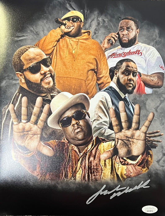 Rapper/Actor Jamal Woolard Signed 11x14 with JSA COA