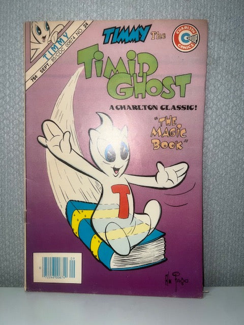 Timmy The Timid Ghost #24 1985 Charlton Comic