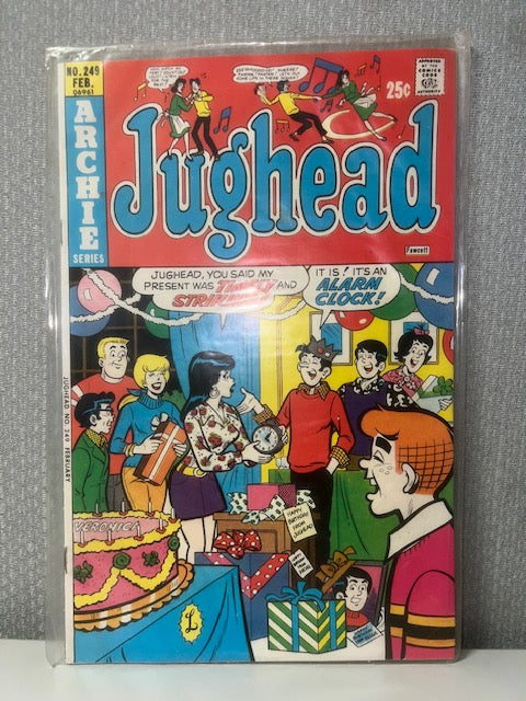 Vintage Comic Book Archie Series JUGHEAD No. 249 Feb. 1976