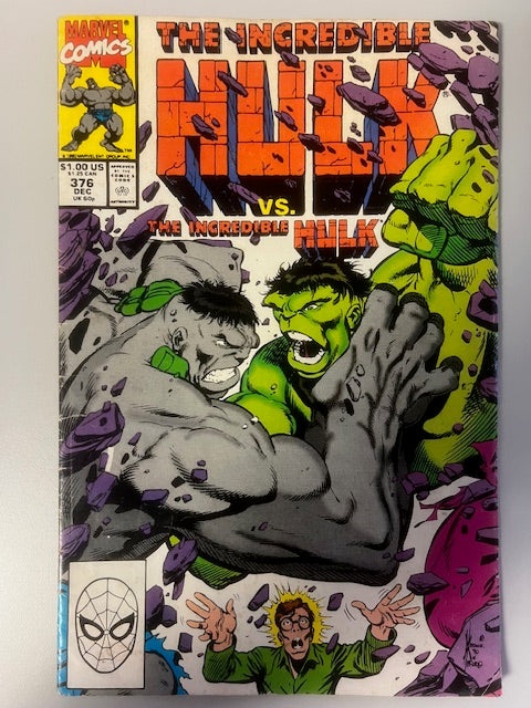 The Incredible Hulk #376 (Marvel Comics December 1990)