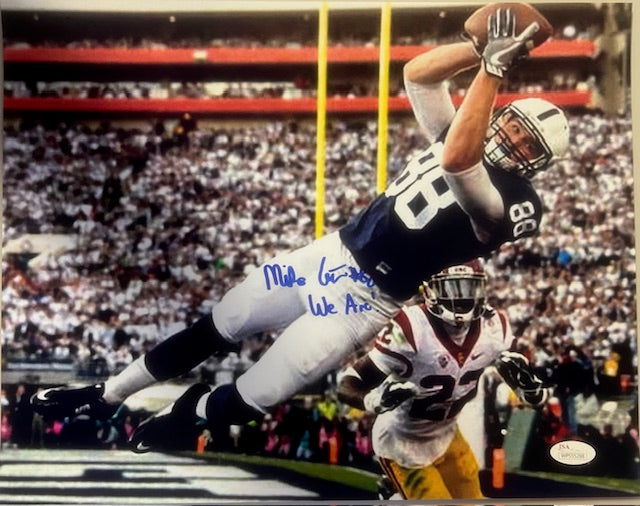 Penn State Nittany Lions Mike Gesicki Signed/Inscribed 11x14 with JSA COA