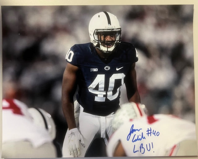 Penn State Nittany Lions Jason Cabinda Signed/Inscribed 11x14