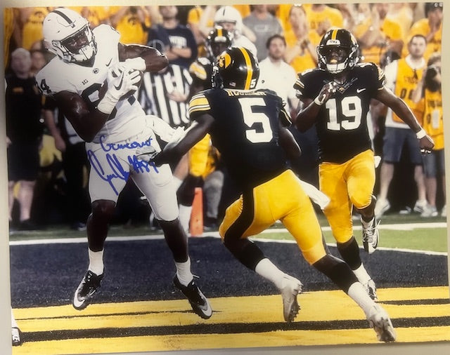 Penn State Nittany Lions Juwan Johnson Signed/Inscribed 11x14 with COA