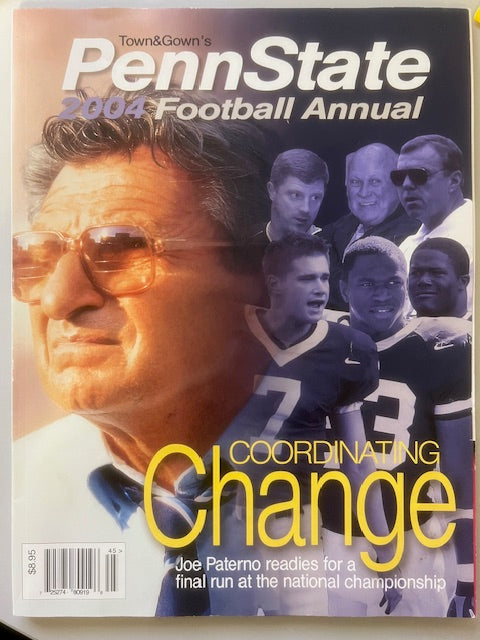 2004 PENN STATE NITTANY LIONS - TOWN & GROWN'S - FOOTBALL ANNUAL