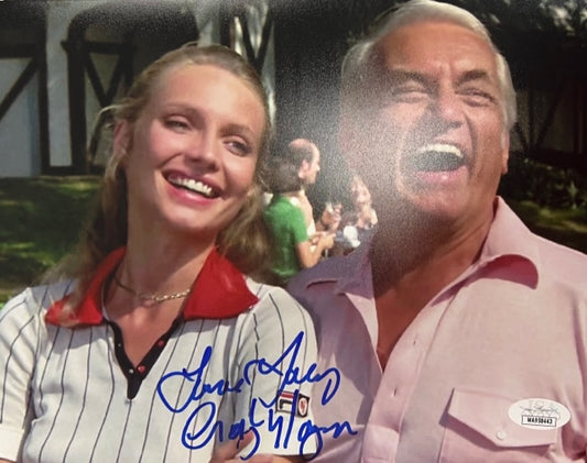 Cindy Morgan Caddyshack Signed Horizontal 8x10 with JSA COA