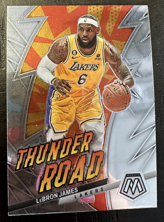 Los Angeles Lakers Lebron James #1 Mosaic Card