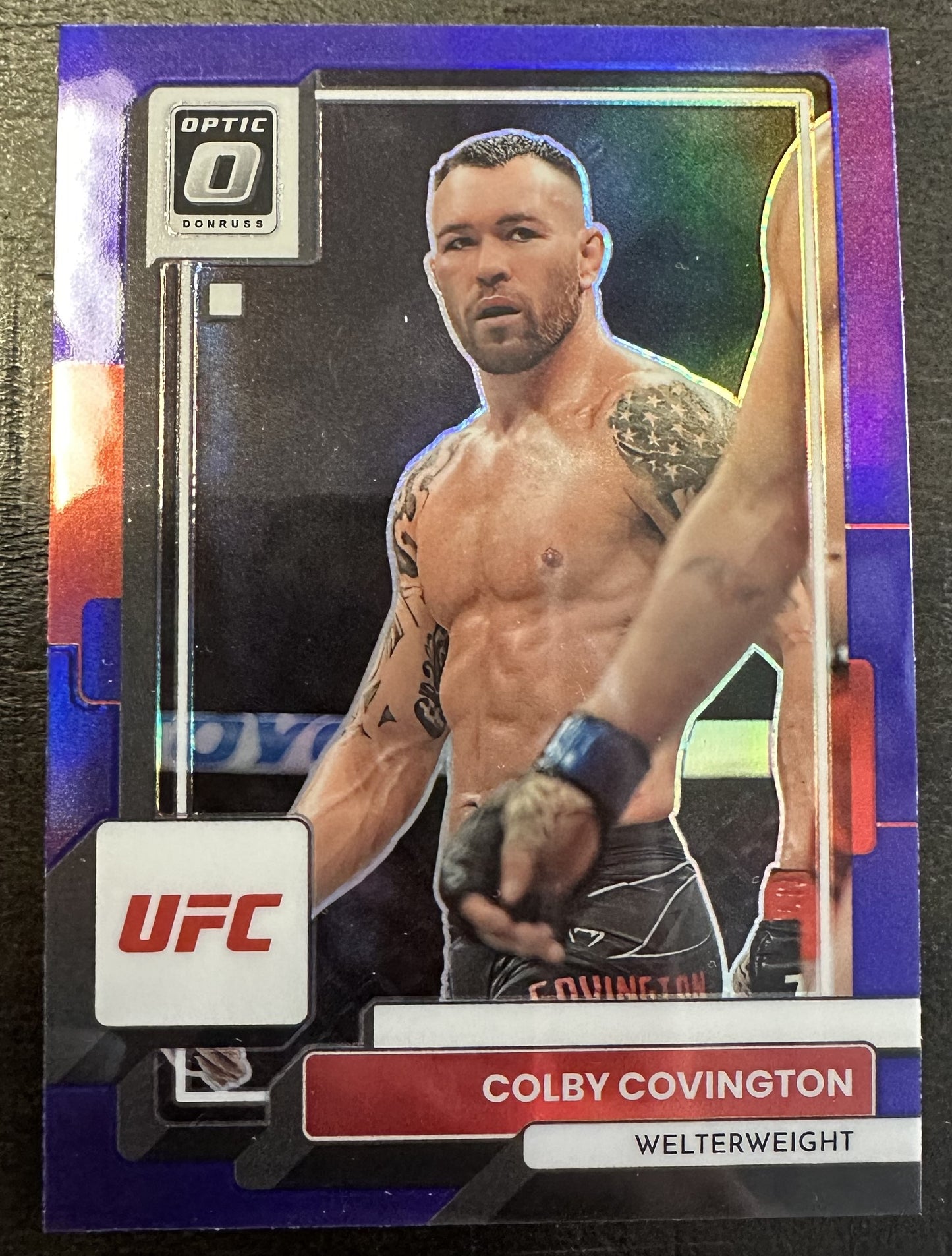 UFC Colby Covington #23 Donruss Card