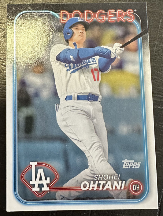 Dodgers Shohei Ohtani #500 Topps Card