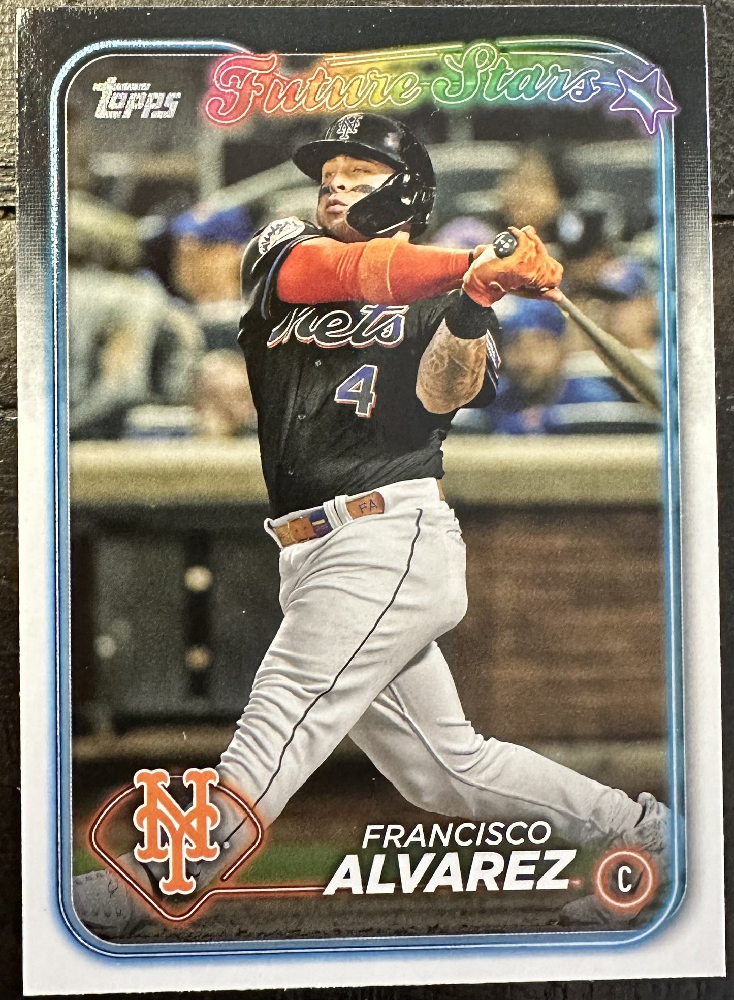 New York Mets Francisco Alvarez #383 Topps Card