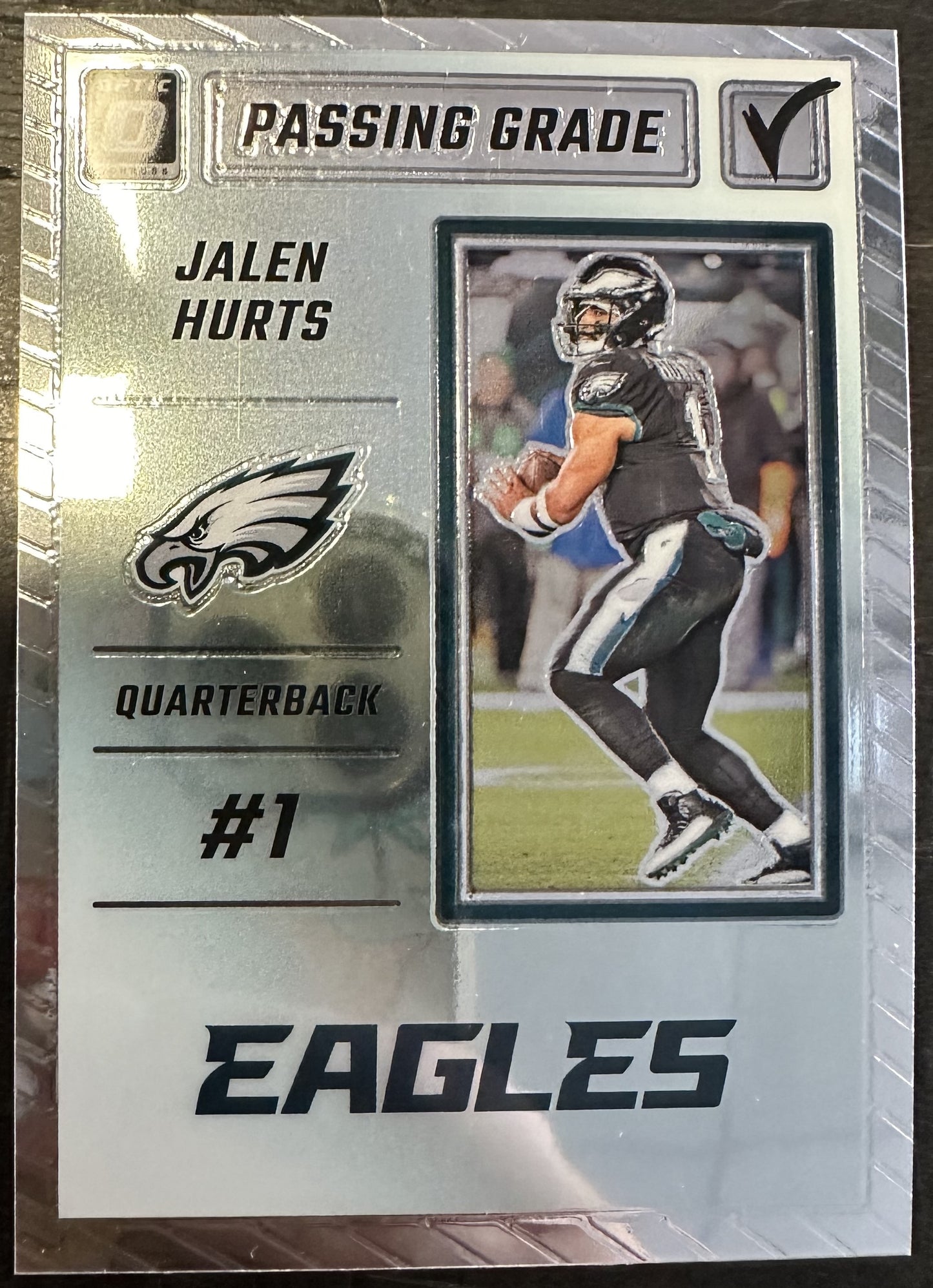 Philadelphia Eagles Jalen Hurts PG-JH 2023 Panini Donruss Card