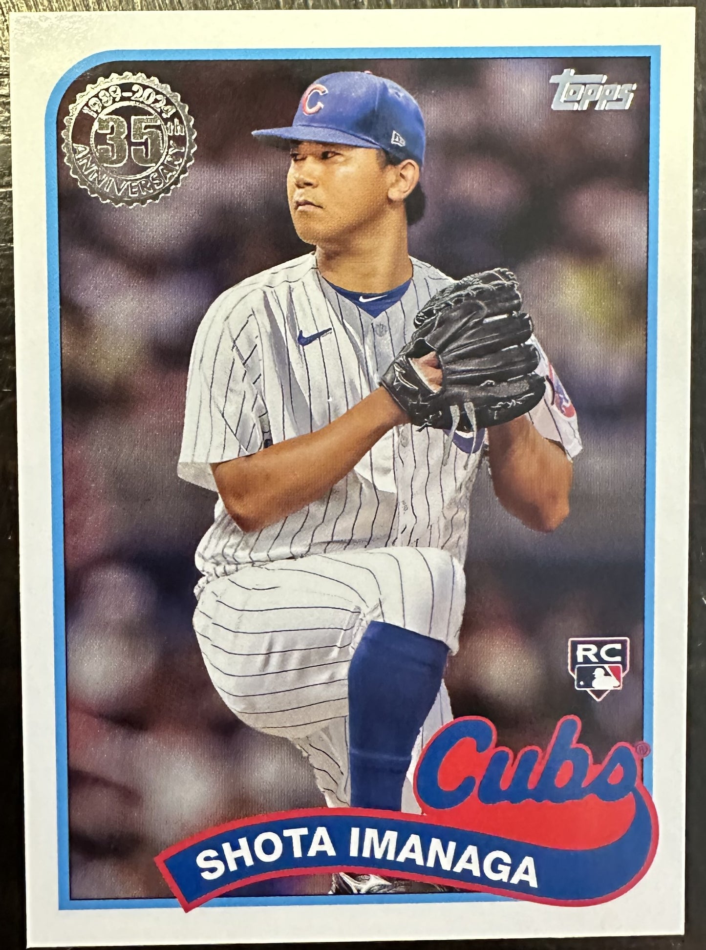 Chicago Cubs Shota Imanaga 89B2-4 Topps Card