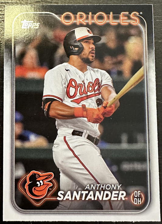 Baltimore Orioles Anthony Santander #648 Topps Card