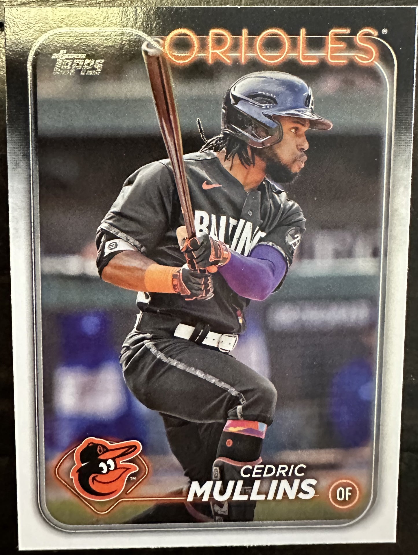 Baltimore Orioles Cedric Mullins #370 Topps Card