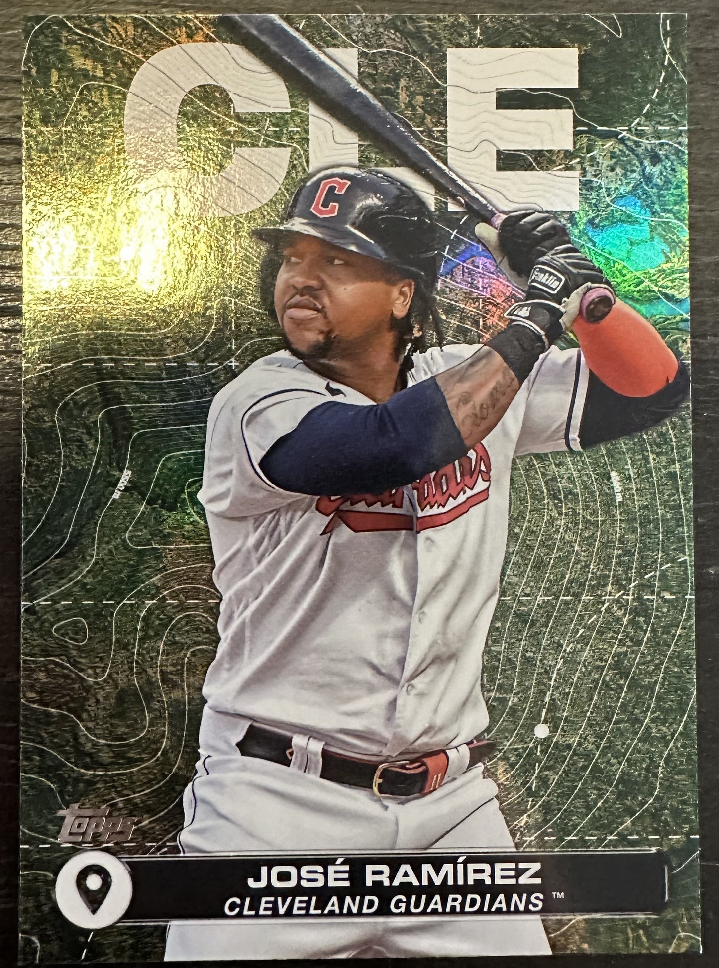 Cleveland Guardians Jose Ramirez CTC-28 Topps Card