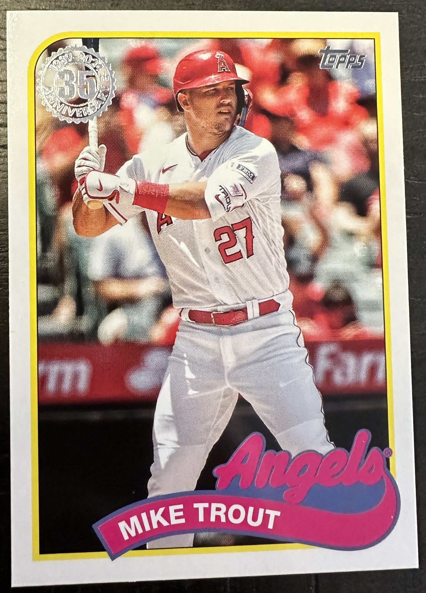 Angels Mike Trout #89B2-50 Topps Card