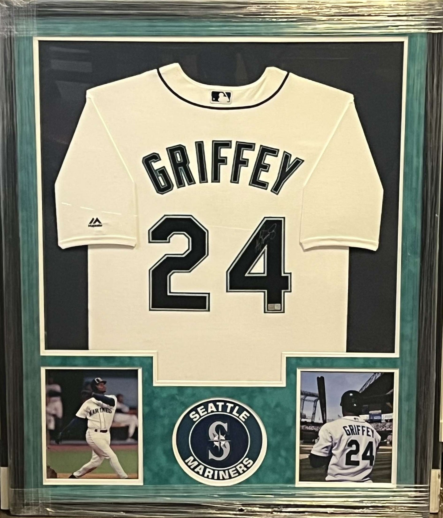 Mariners Ken Griffey Jr. Signed Framed Jersey Tristar COA