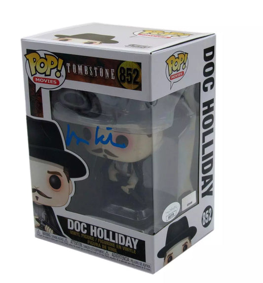 Val Kilmer Doc Holiday Autographed/Signed #852 Funko Pop