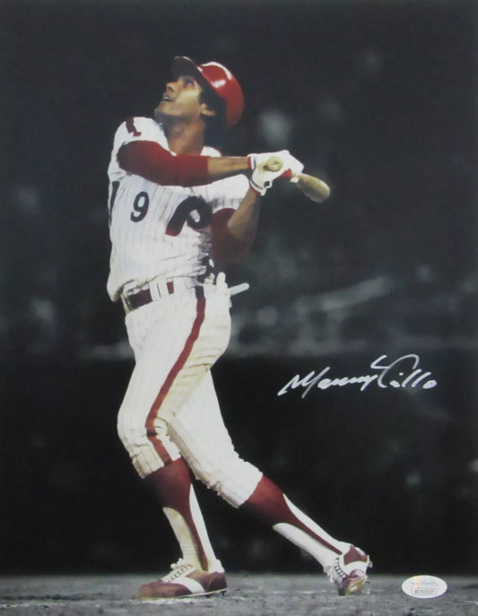 Manny Trillo Philadelphia Phillies Signed/Autographed 11x14 Photo JSA