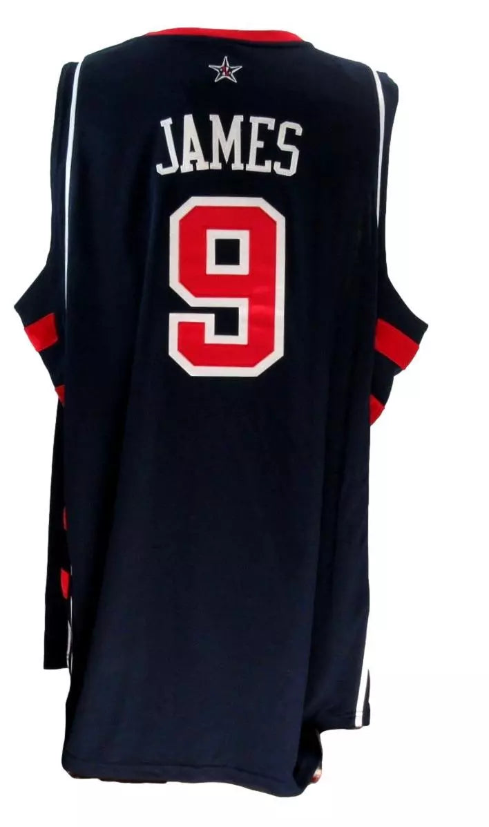 LeBron James Signed Black Reebok Team USA Basketball Jersey Beckett/UDA