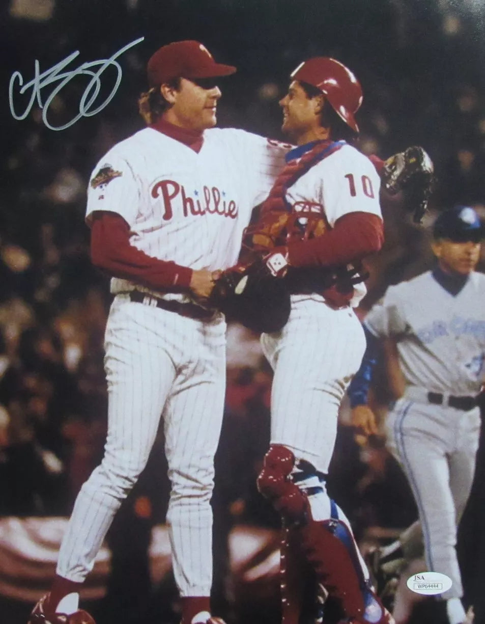 Curt Schilling Signed/Auto 11x14 Photo Philadelphia Phillies JSA