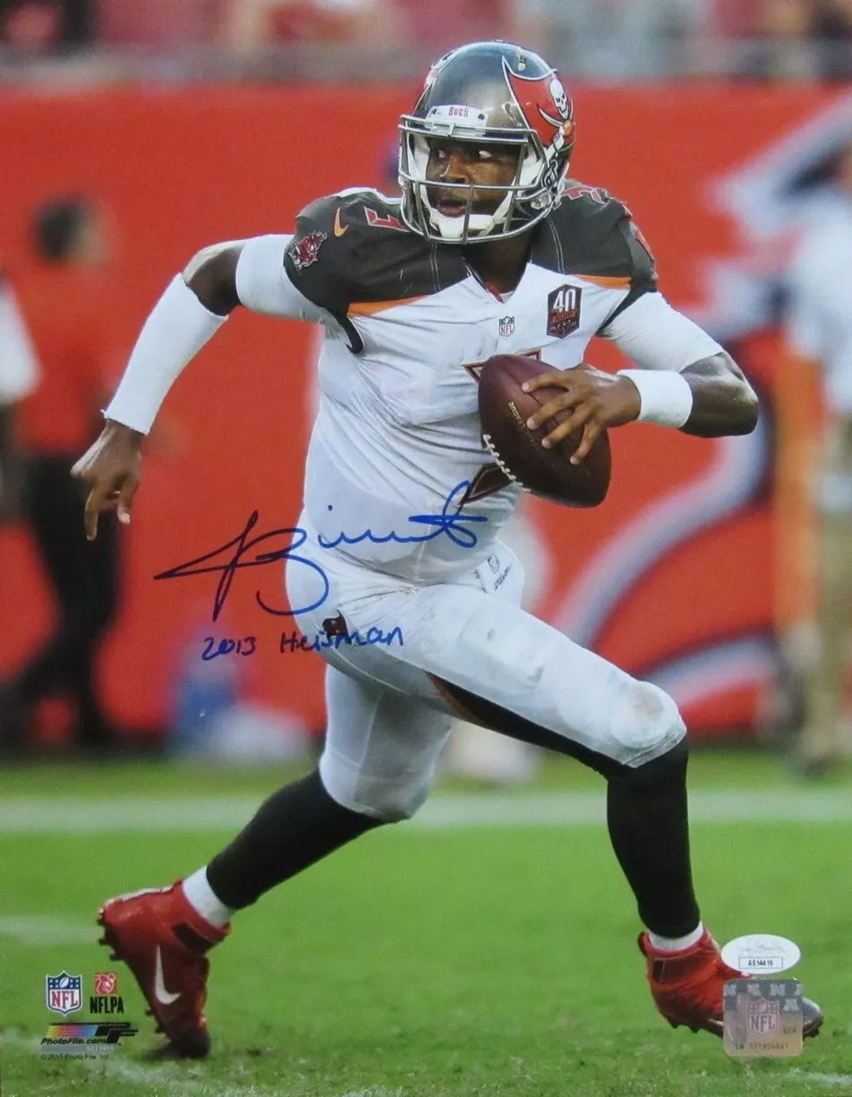 Jameis Winston Signed/Inscribed 11x14 Photo Tampa Bay Buccaneers JSA