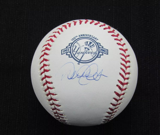 Derek Jeter Signed/Auto Yankees 100th OML Baseball STEINER COA