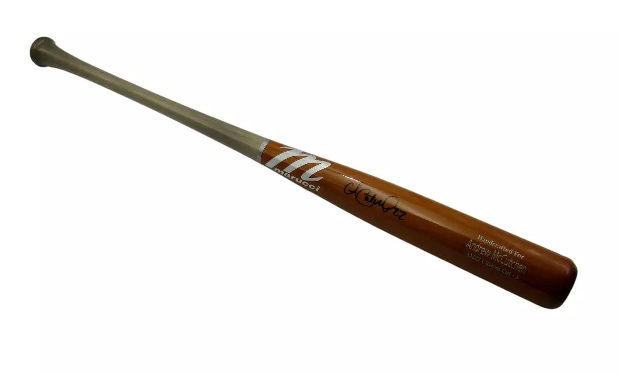 Andrew McCutchen Autographed Player Model Marucci Baseball Bat Hunt Holo