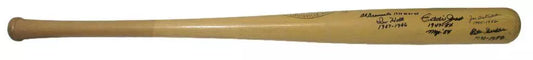 Philadelphia Athletics 1940s Multi-Signed 35" Vintage Wood Baseball Bat