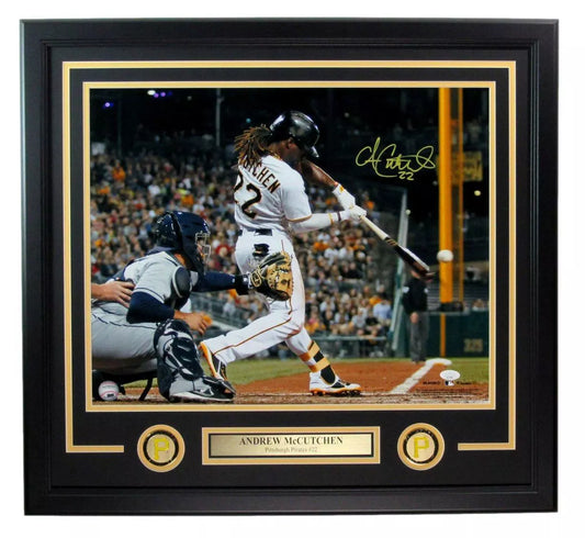 Andrew McCutchen Signed/Auto 16x20 Photo Pittsburgh Pirates Framed JSA