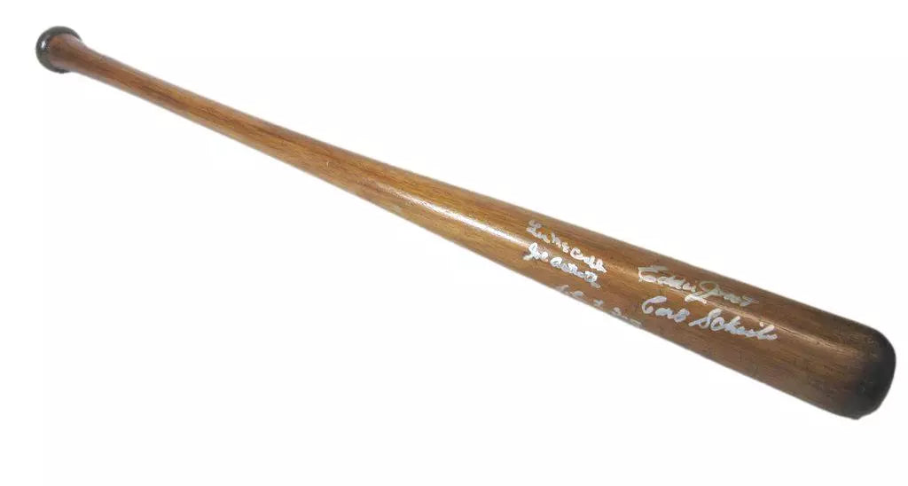 Philadelphia Athletics 1940s Multi-Signed 34" Vintage Wood Baseball Bat