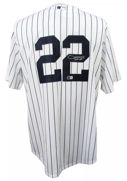 Juan Soto Signed Majestic Yankees Baseball Jersey NWT Size LG Beckett