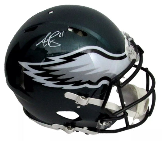 A.J. Brown Autographed Full Size Speed Authentic Football Helmet Eagles PSA COA