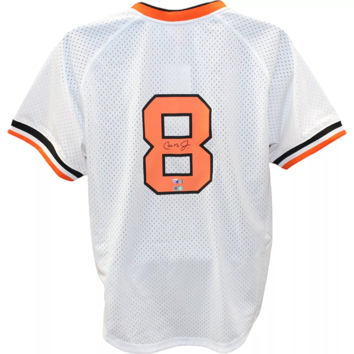 Cal Ripken Autographed Baltimore Orioles Mitchell and Ness Jersey FAN