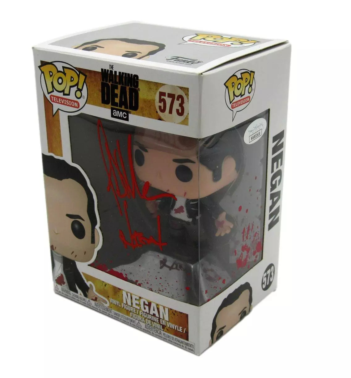 Jeffrey Dean Morgan Autographed Funko Pop! #573 "The Walking Dead" JSA