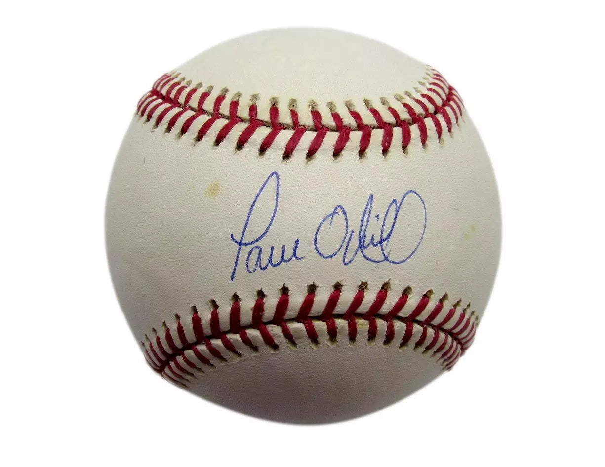 Paul O'Neill Signed/Auto 2000 World Series Baseball Yankees Steiner