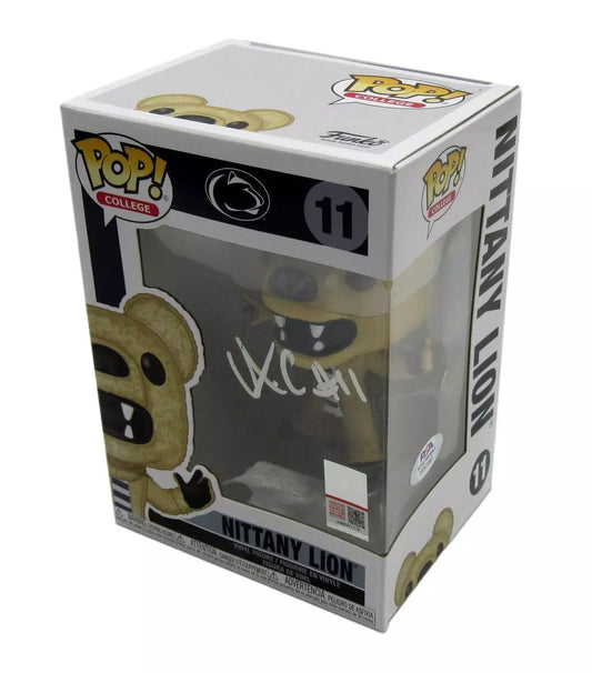 Abdul Carter Autographed Funko POP! Nittany Lion #11 Penn State PSA/DNA