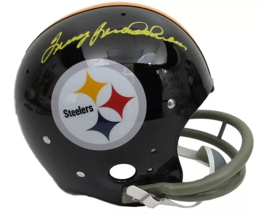 Terry Bradshaw Steelers Signed Suspension Full Size Replica Helmet JSA COA