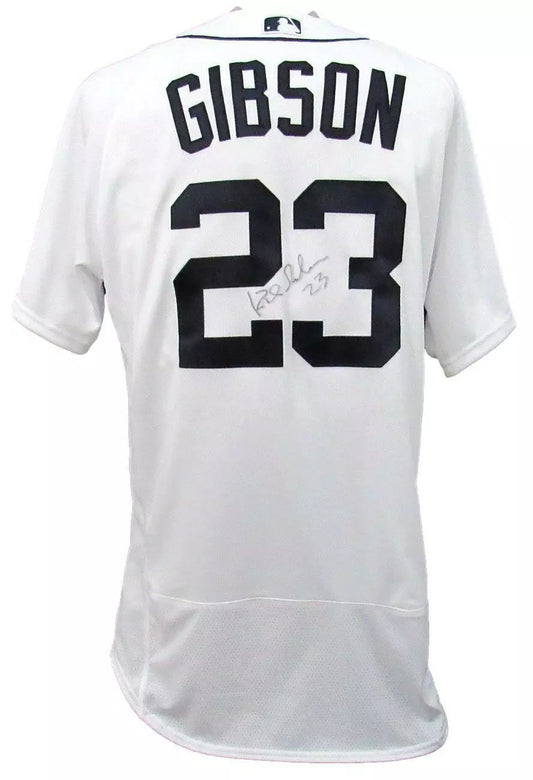 Kirk Gibson Signed/Auto Detroit Tigers Majestic Baseball Jersey PSA/DNA