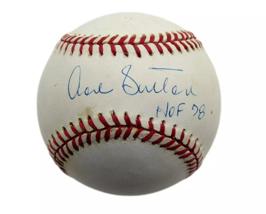 Don Sutton HOF Signed/Inscribed "HOF 78" OML Baseball LA Dodgers JSA COA