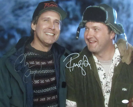 Chevy Chase/Randy Quaid Autographed 16x20 Photo "Christmas Vacation" JSA