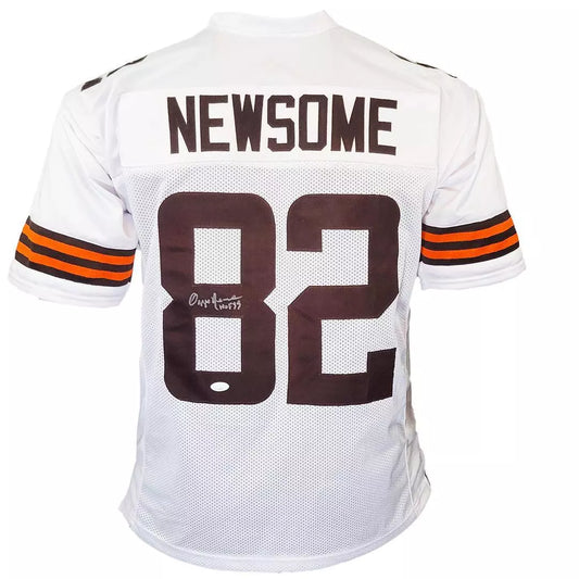 Cleveland Browns Ozzie Newsome Signed Jersey with JSA COA