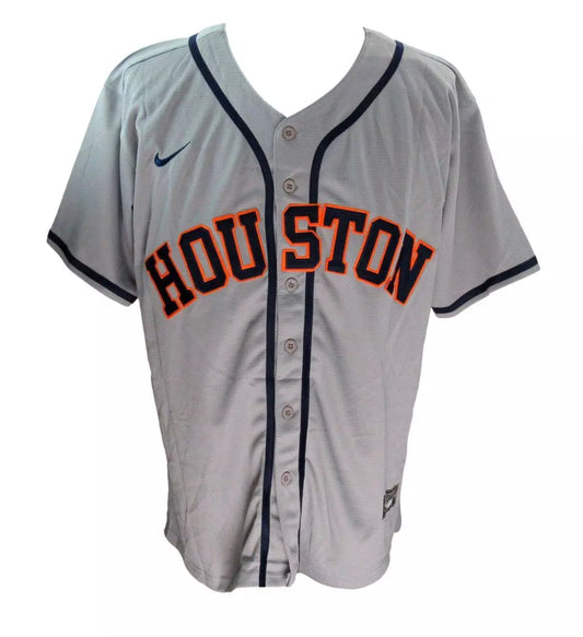 Kyle Tucker Houston Astros Signed/Auto Nike Large Grey Jersey Beckett